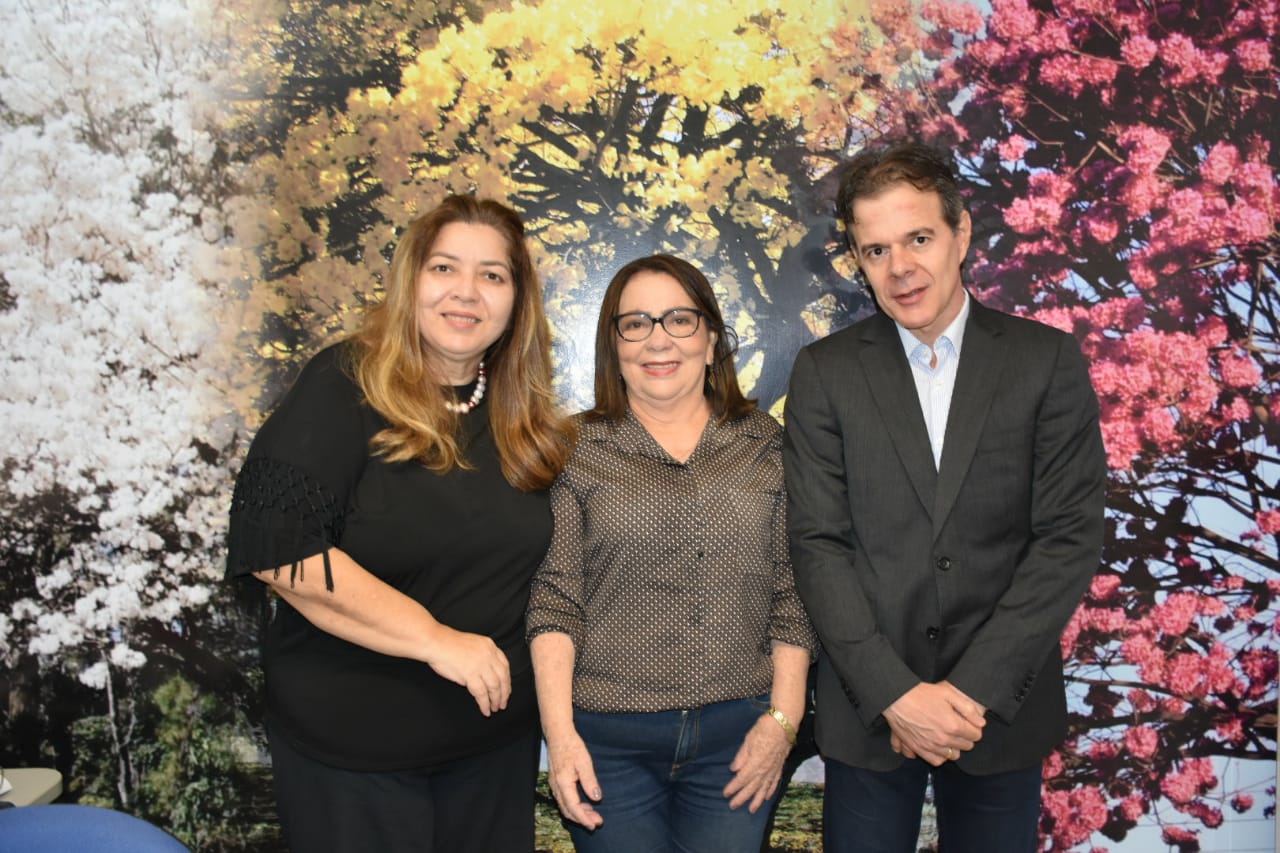 Teresinha Medeiros, Graça Carvalho e Mário Lacerda